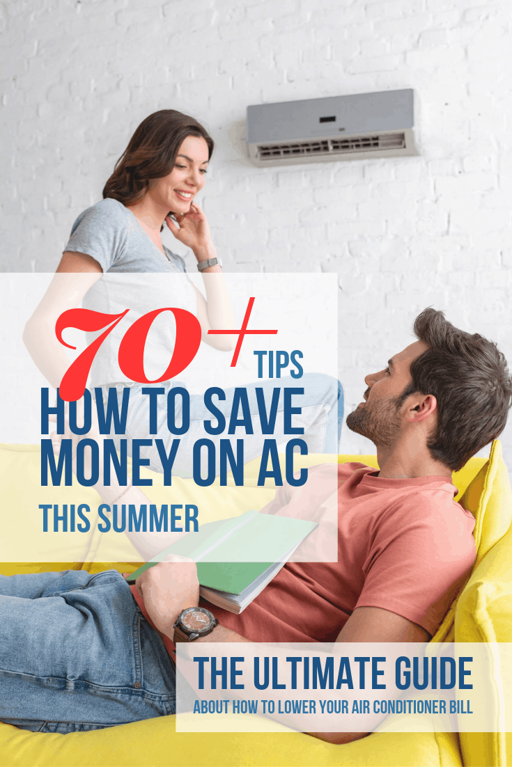 How to save money on AC? 70+tip guide that will help you to lower your cooling costs #fan #fans #energysaving #savingmoney #summertips #energysavingtips #coolingtips #homeimprovement #airconditioning