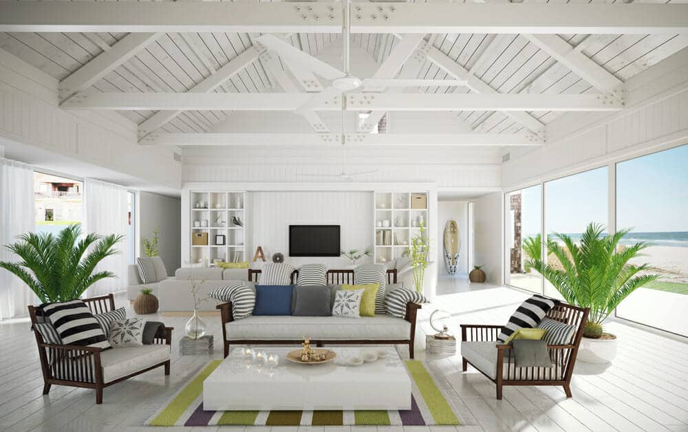 Summer Beach Home Interior