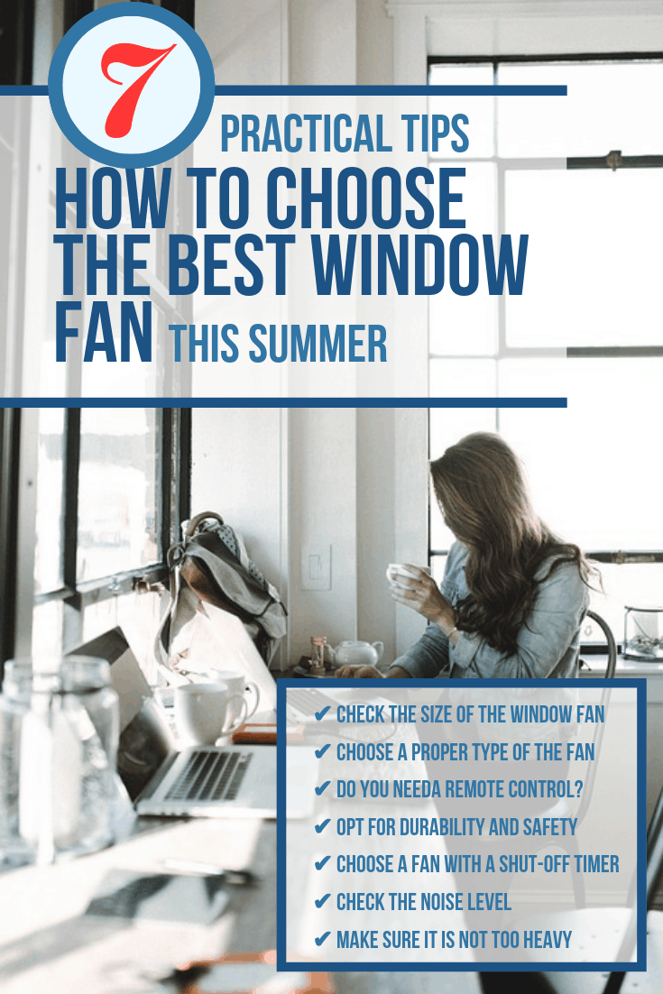 chceklist in choosing a window fan