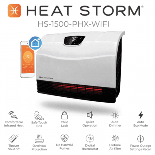 heat storm infrared smart heater