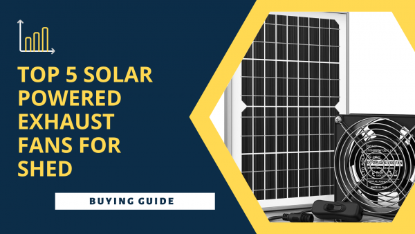 solar powered vent fan for shed